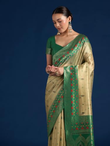 Monjolika Fashion kanjivaram silk saree in soft silk – image 2