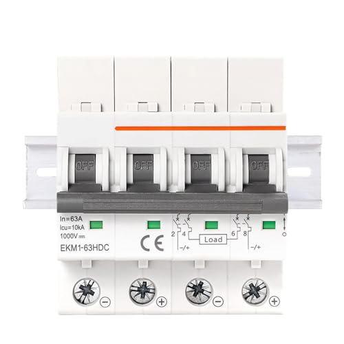Disjoncteur solaire EKM1-63HDC pour sécuriser votre installation PV 1000V 32A