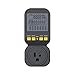Spartan Power Electricity Usage Monitor Energy Watt Meter 15A, 1800 Watt Maximum SP-PM120