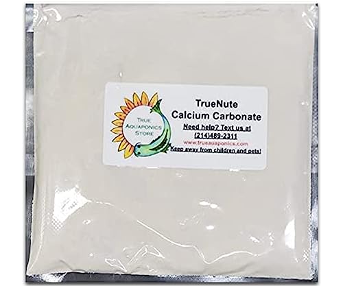 TrueNute Calcium Carbonate (Calcium Magnesium Carbonate) 64 Ounces, for All Gardening, Aquaponics and Hydroponics, Trees and Bushes, Flower and Vegitable Gardens