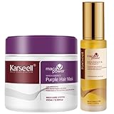 ✈️ FORMAT VOYAGE PRATIQUE ET FONCTIONNEL Grâce à ses formats compacts de 100 ml et 50 ml, ce pack est parfaitement adapté aux déplacements, aux week-ends, à la salle de sport et au bagage cabine. Il permet de conserver une routine capillaire professionnelle même en voyage, sans compromis sur la qualité du soin ni sur la correction de la couleur. Idéal pour les retouches rapides et l’entretien du blond hors de la maison.