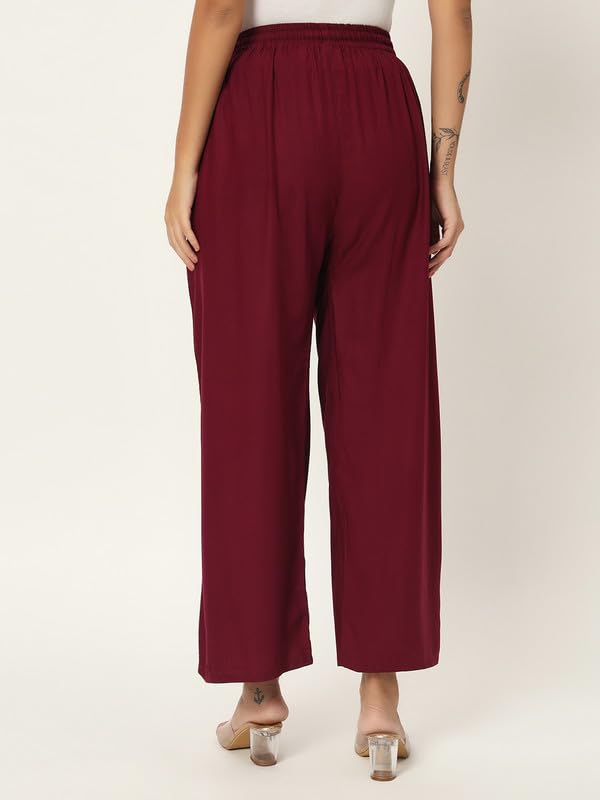 Image of Soft Colors Relaxed Fit Pocket Palazzo