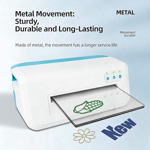 Die-Cutting Machine, A4 Size Electric Embossing Machine, Suitable for Making Cards, Scrapbooks, Crafts, and Decorative Elements.