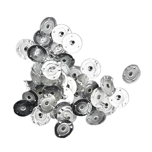 VILLCASE Candle Wick Bases 300pcs Metal Candle Wicks Set Essential for Candle Making Projects