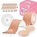 Produktbild ZXZH Klebe BH Push Up Boob Tape - Brust Tape für Grosse Brüste - Boobietape - Unsichtbar Silikon Nipple Cover, Nippelpads und Fashion Tape Set