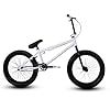 Elite BMX Freestyle Bike, Durable Steel Frame, Available in 16", 18", and 20" Sizes. New Sizes 26" and 29" BMX Bicycles. (White, 20") #1
