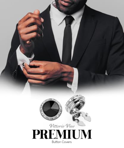 Vittorio Vico Button Covers by Classy Cufflinks2