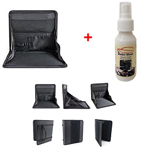 Mahekas Car Backseat Laptop Desk Dining Food Table Folding Shelf Woven