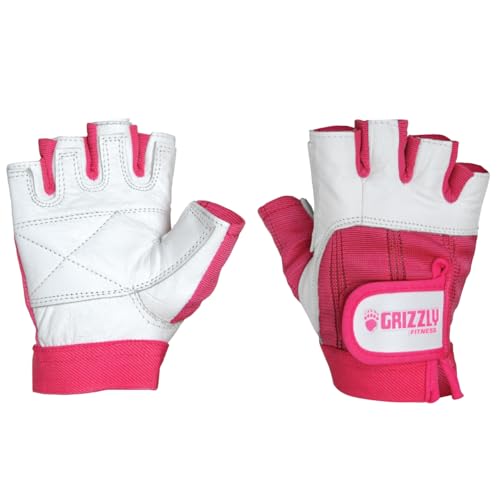 Grizzly Fitness Breast Cancer Training Gloves, X-Small by Grizzly Fitness - Used condition - US$6.52