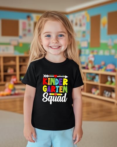 Image of First Day of Kindergarten Shirt for Girls Boys Kids Toddler 1st Day of School Shirts in My Kindergarten Era Cotton Tshirt