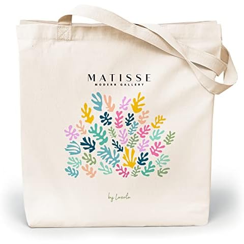 Loxato Stoffbeutel Bedruckt - Stofftasche - Baumwolltasche Bedruckt 100% B35 x H42 x T8 cm - Tragetasche Canvas-Stoff 220 g/m2 Cover