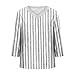 Womens Summer Tops Casual V Neck 3/4 Sleeve Loose Fit Blouses Beach Vacation Fashion Outifits Spring Summer Tops