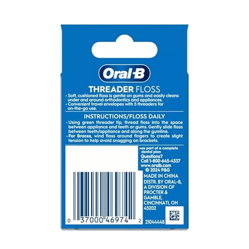 Oral-B Glide Threader Floss, 30-Count (Pack of 6) - Thumbnail 3