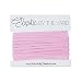 5 Yards of Baby Pink 1/8" Skinny Elastic - ElasticByTheYard