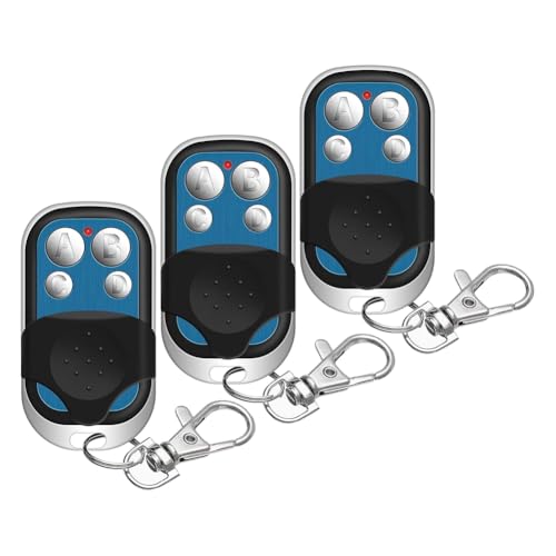 Lonrtesw 3 Controles Remotos Universales para Abre-Puertas de Garaje para 893LM 373LM 973LM