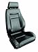 ProCar by Scat 80-1100-51R-LEATHER Black Leather Racing Elite Recliner Right Seat