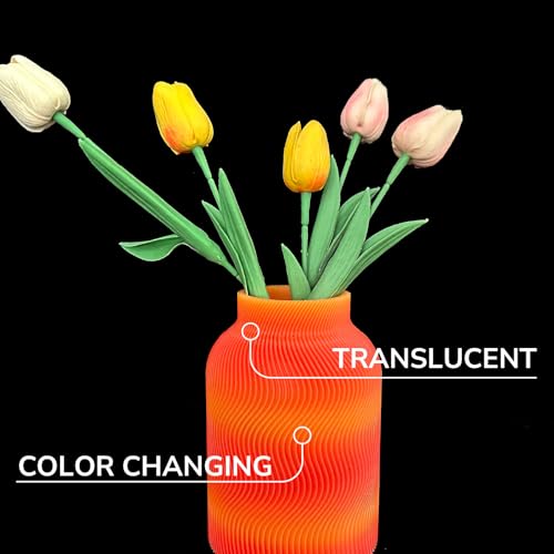 Image of Polymaker Panchroma PLA Filament 1kg, Gradient 3D Printing Filament 1.75mm | Crystal Carnelian, Neatly Wound PLA for Easy Print & Smooth Feeding. Compatible with Bambu Lab & Most 3D Printers