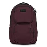 JanSport Nova Laptop Backpack - Micro Grid Red