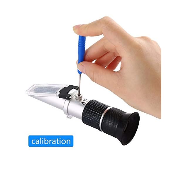 lifebea Gaswarngerät Propan Hand Brix Refraktometer,0~90% Brix Honig Zucker/Sirup Konzentration Inhalt Spezielles… – Bild 4
