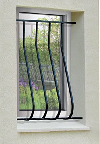 Grille de Defense Galbee Simple pour Fenetre H= 45 cm x L= 40 cm (côte tableau)