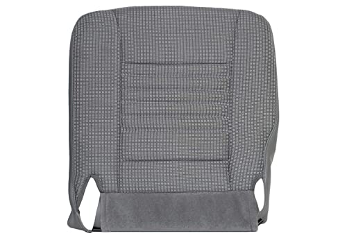 Richmond Auto Upholstery - Driver Side Bottom Compatible with 2006 2007 2008 Dodge Ram Work Truck Base Cab, Replacement Cloth Seat Cover, Gray