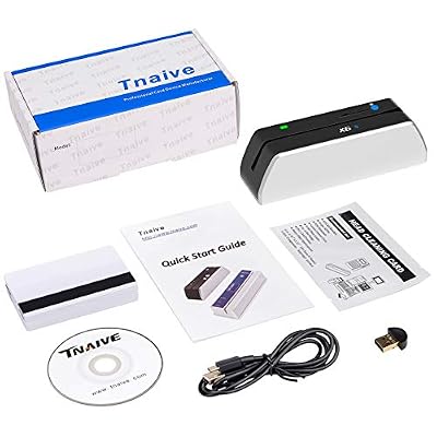 X6 Bluetooth Card Reader Writer USB 3 Tracks Swipe Encoder