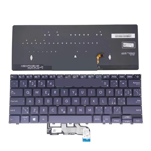 Clavier ASUS ExpertBook B9400 B9450 rétroéclairé de rechange
