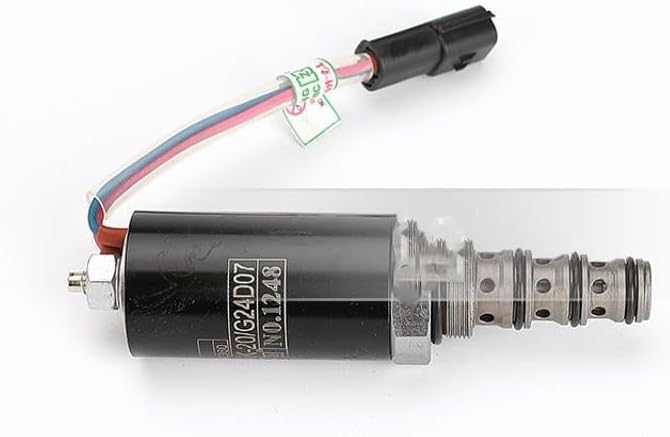 24V Solenoid Valve KWE5K-20/G24D07 901037 Hdnverys Fits for Sany SY135 SY335 SY365 SY150 Excavator for KATO HD820-3 HD1430 HD1250 DH370 Excavator