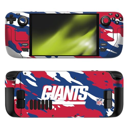 Vinyle autocollant Steam Deck OLED New York Giants protection NFL