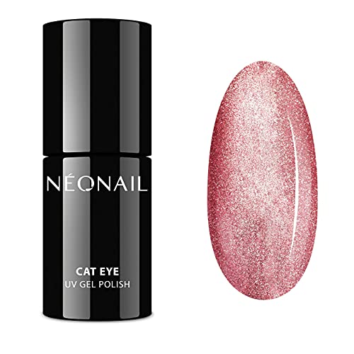 NEONAIL Rot Nagellack Satin Cat Eye 7,2 ml SATIN BLUSH UV LED 8565-7