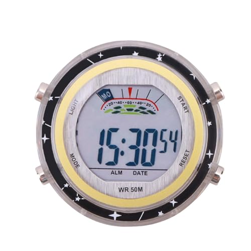 Kbnuetyg Diastra reloj para moto - Luminoso decorativo, relojos electrónicos impermeables | Easy Installation Rublecar Accesorio para ciclistas hombres