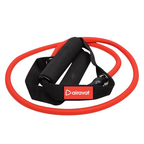 AIRAVAT 4503 Natural Latex Level-2 Exercise Tube (Red) (B08H8G8F6S) Amazon Price History, Amazon Price Tracker