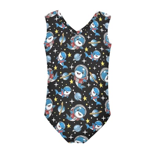 Image of Mumeson Girls One Piece Swimsuits Lightweight V-Neck Swimwear Bathing Suits for Little Girls 3-14 Years