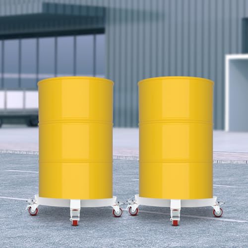 Roulette de fût 55 gallons x2 | Chariot de transport 544 kg d'entrepôt - 4