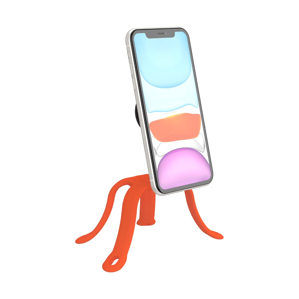 Popsockets PopMount 2 Flex, 803736 Uchwyt do Telefonu, Uniwersalny, Pomarańczowy