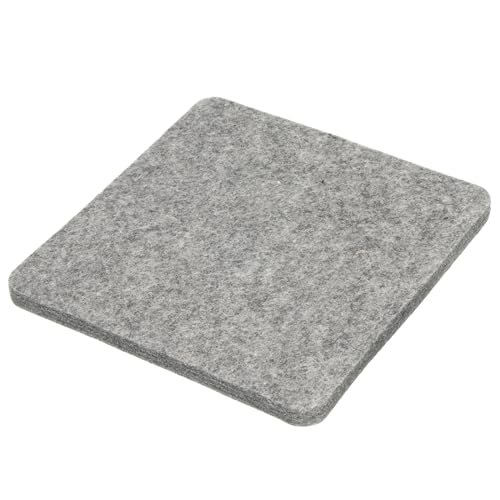 PATIKIL Tapete de Planchado de Lana, Manta de Planchado de Lana de 8 x 8 y 0.5 de Grosor, Resistente al Calor, para Acolchado y Costura, Color Gris