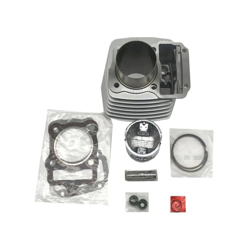 Kit cylindre moteur CG125 150cc gros alésage avec jeu de segments de piston