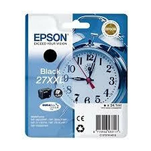 Cartouche Epson 27XXL C13T27914012 encre noire fluide pour vos rapports de télétravail à la maison