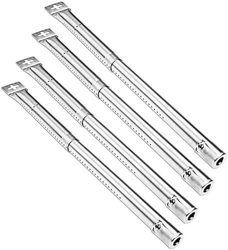 LOKHING 42204 Bruciatori Di Tubi Regolabili In Acciaio Inossidabile Di Ricambio Per Grill A Gas Per Barbecue Universale Per Sochef Campingaz Char-Broil Broil-master CCLIFE E Altre Griglie Modello