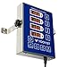 YOOYIST Commercial 4 Channels Kitchen Timers Restaurant Timer Loud Alarm Cooking Reminder Stainless Steel Clear Led Display for Multiple Events