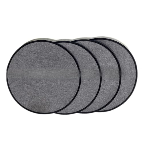 Sknrlko 4-Teilige Reifenabdeckungsmatte, Staubdichte Matte, die im Täglichen Leben Kostengünstig Ist.