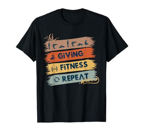 Mode de jeûne du Ramadan Kareem lors de la première prière pour les enfants, hommes et femmes T-Shirt