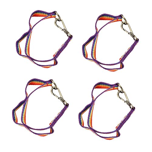 HANABASS Tarp for Under Tent Tent Hanging Rope 4pcs Accessories Keychain Lanyard