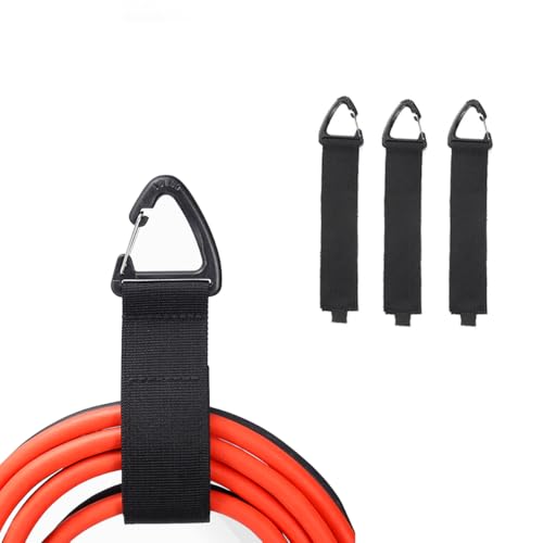 Cord Storage Straps, 17" Extension Cord Straps Heavy-Duty for Garden Hose Strap Cordes Organizer Handle for RV Accessories, Industrial Electrical Accessories