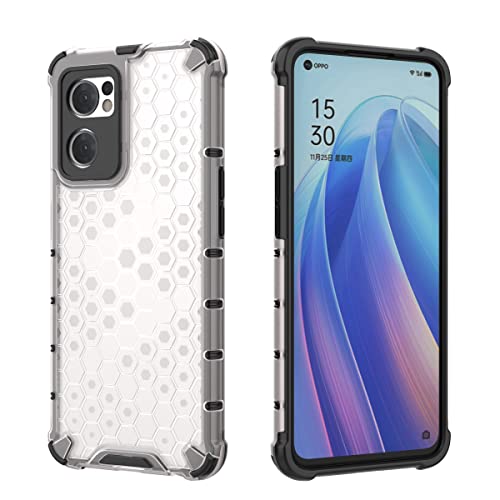 Image of Glasgow Back Case Cover Designed for Oppo Reno7 5G - Transparent