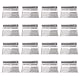 16 Stück Aquarium-Abdeckungshalterung, 6–10 mm Aquarium-Clips, Acryl-Aquarium-Glasabdeckungs-Clip, transparente Abdeckung für Aquarium-Deckel (8 mm)