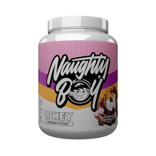 Whey Advanced Protein Naughty Boy le shake Chocolat Caramellow idéal après votre entraînement