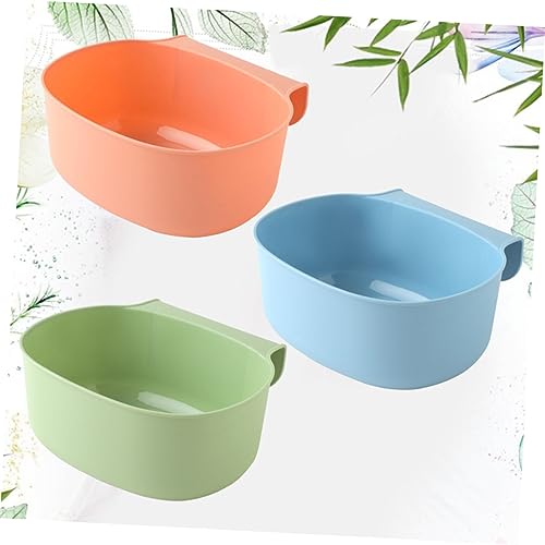 3 cajas colgantes para basura de plástico multifunción miniatura 5