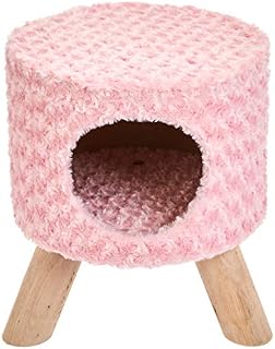 Amazon Basics Cat Condo Ottoman, Pink