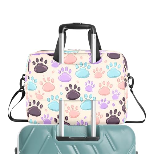 Bolso para portátil 16 pulgadas con estampado de patas miniatura 6